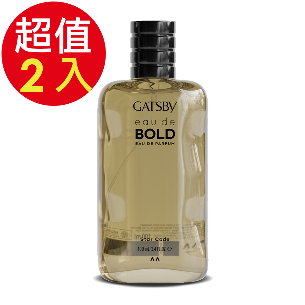 GATSBY 男性淡香精(沉靜情懷)x2入(100ml/入)