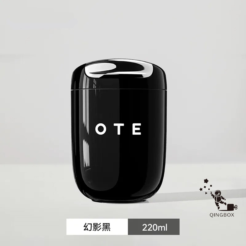 OTE歐堤 LQ 220ML Raincolor W1 316不銹鋼迷你保溫杯 隨行杯 幻影黑