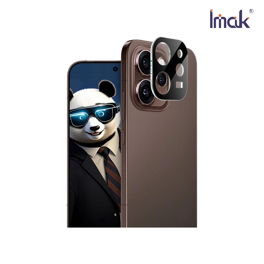 Imak 艾美克 OPPO Reno 15 Pro Max 5G 鏡頭玻璃貼(一體式)(曜黑版)
