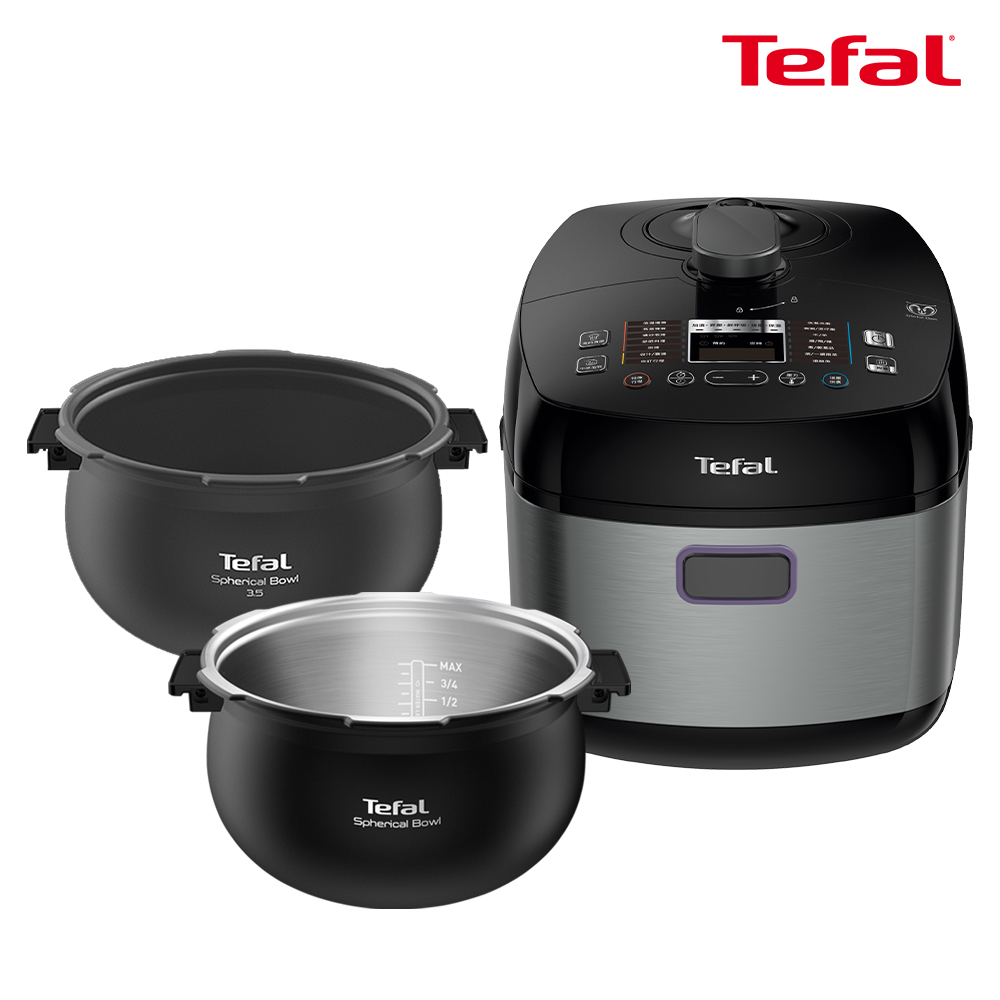 法國特福 CY625870 鮮呼吸智能萬用鍋-星辰銀+不鏽鋼球釜內鍋