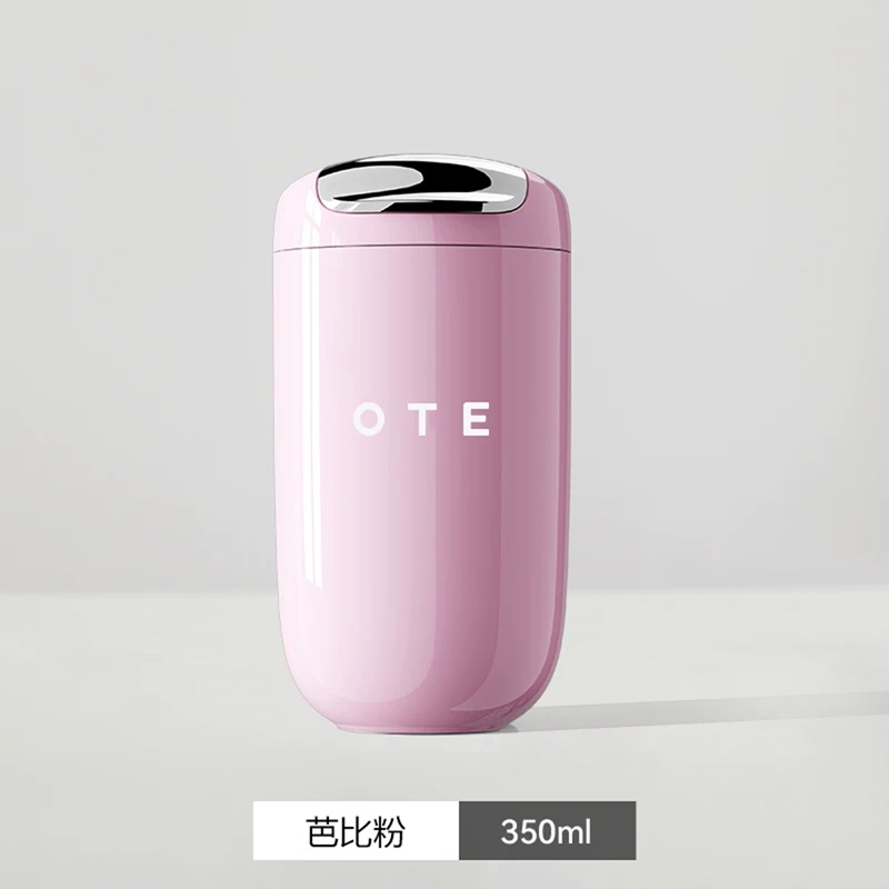 OTE歐堤 LQ 350ML Raincolor W 316不銹鋼保溫杯 隨行杯 芭比粉