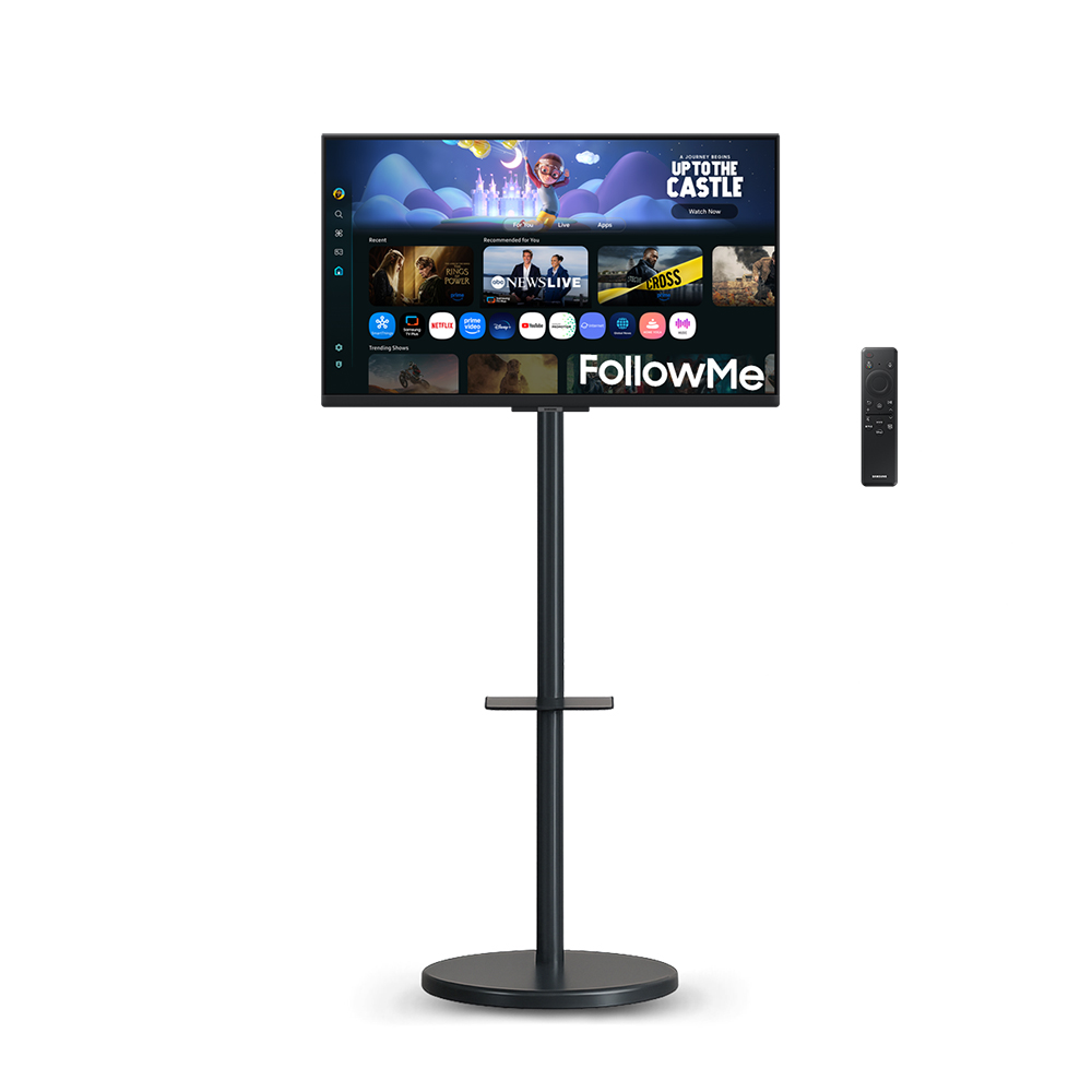 SAMSUNG 三星 27型 FollowMe 移動式智慧聯網液晶螢幕顯示器組 M5 黑