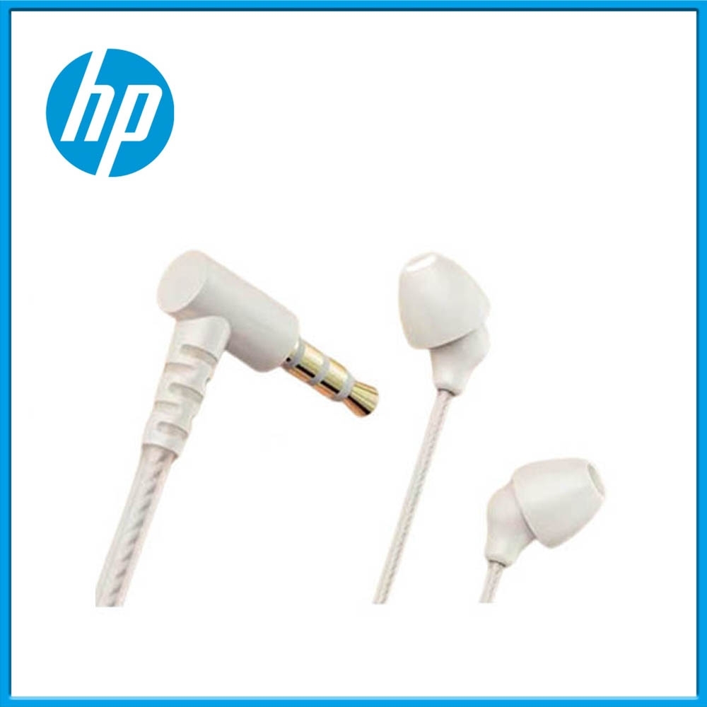 【HP 惠普】DHH-1125 3.5mm接頭 入耳式 有線睡眠耳機-奶白色