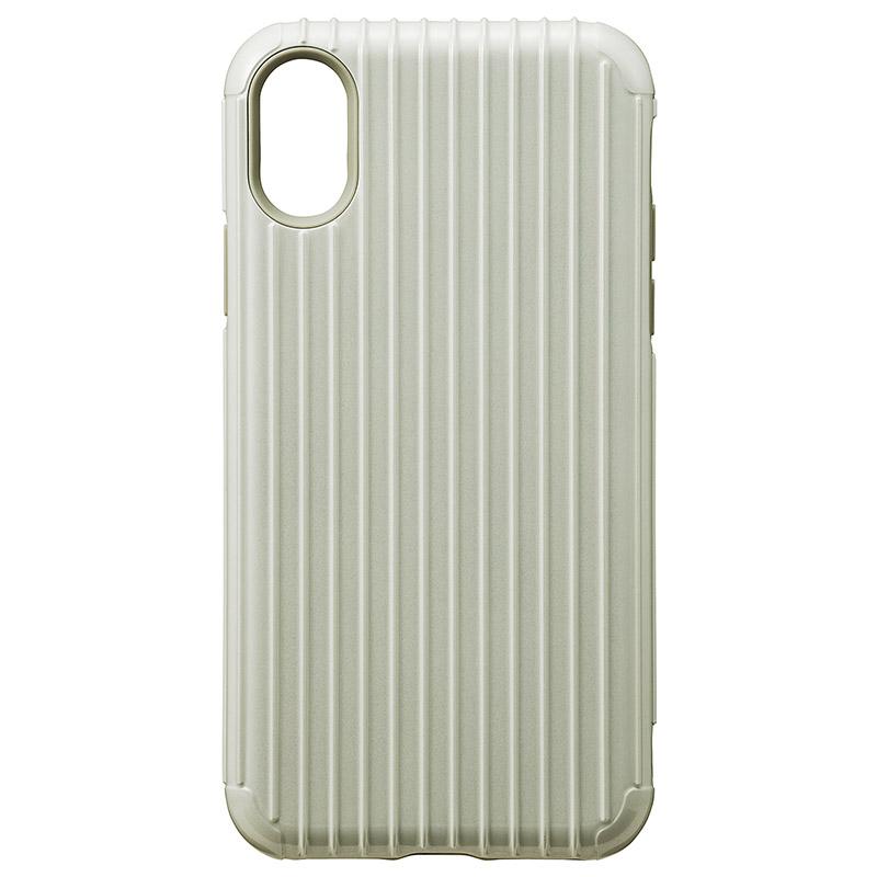 Gramas iPhoneX 經典手機殼 Rib 白