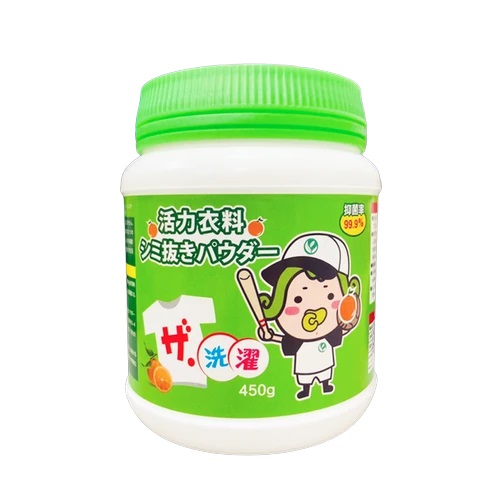 茶茶小王子萬用活氧去漬粉450g/盒