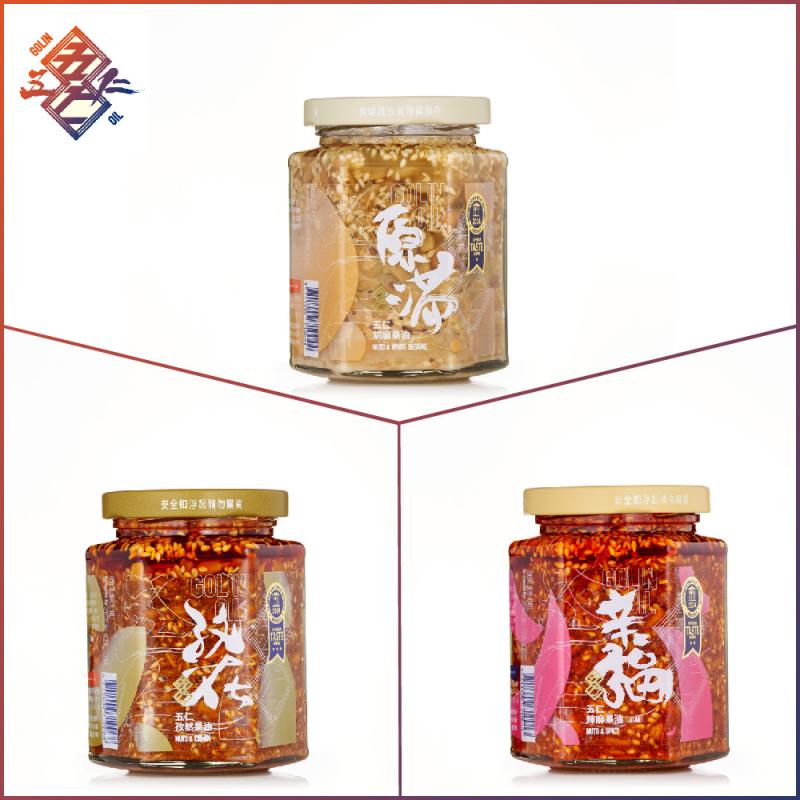 台北大同區【五仁】六星香聚星芒醬料3入組商品券(MO)