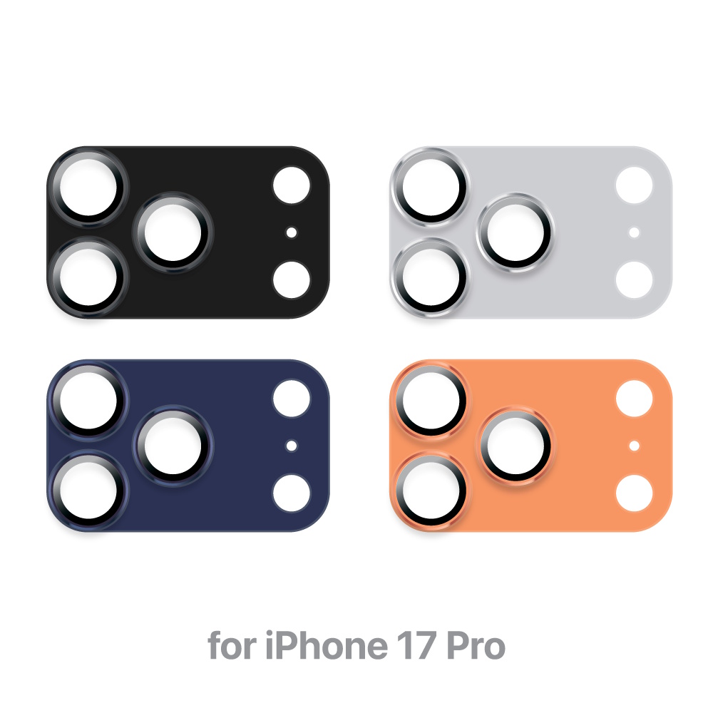 【中華員購】MEGA KING iPhone 17 Pro 一體藍寶石鏡頭貼