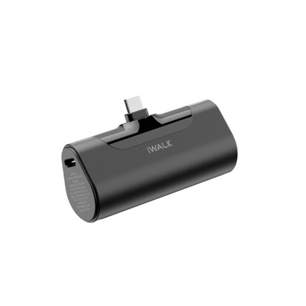 【iWALK】第四代經典升級款直插式口袋電源(TYPE-C接頭) DBL4500NC【鋼琴黑】