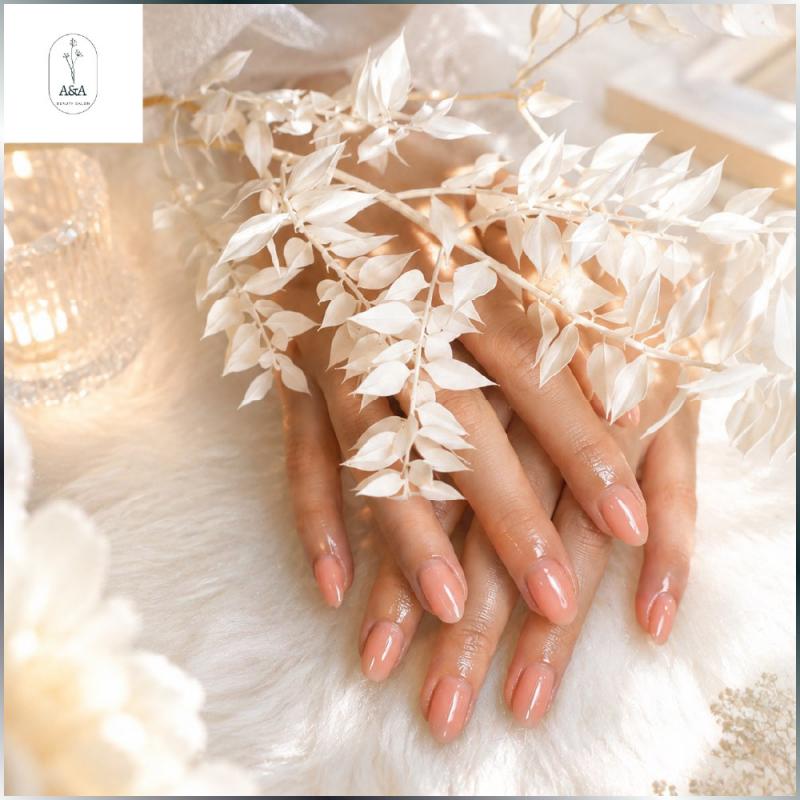 台北中山【A&A beauty salon】跳色碎鑽凝膠美甲體驗券  (MO)