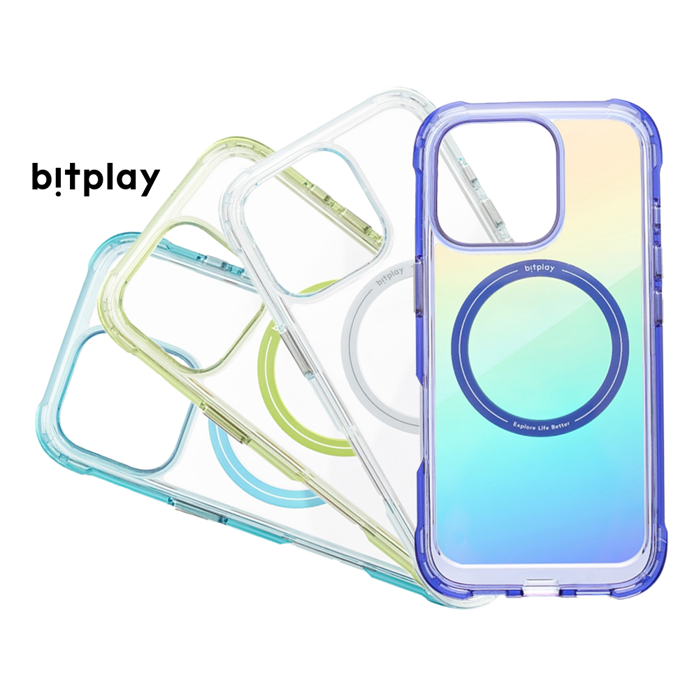 【bitplay】Wander Case 磁吸透彩殼 for iPhone16系列-柔草綠(IP16pro)