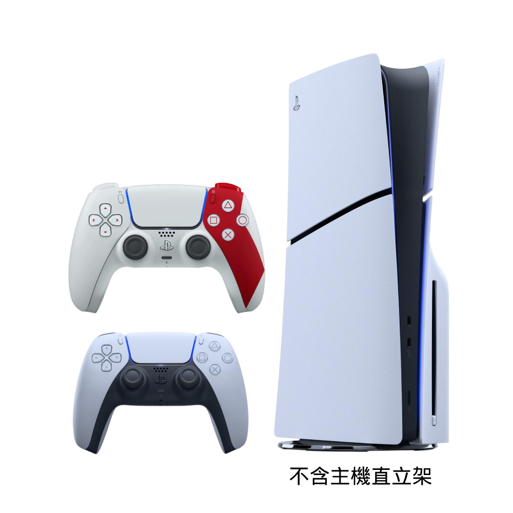 SONY PS5 光碟版 Slim輕薄型主機 (CFI-2118A01)+DualSense 無線控制器《God of War 戰神》20週年限量版