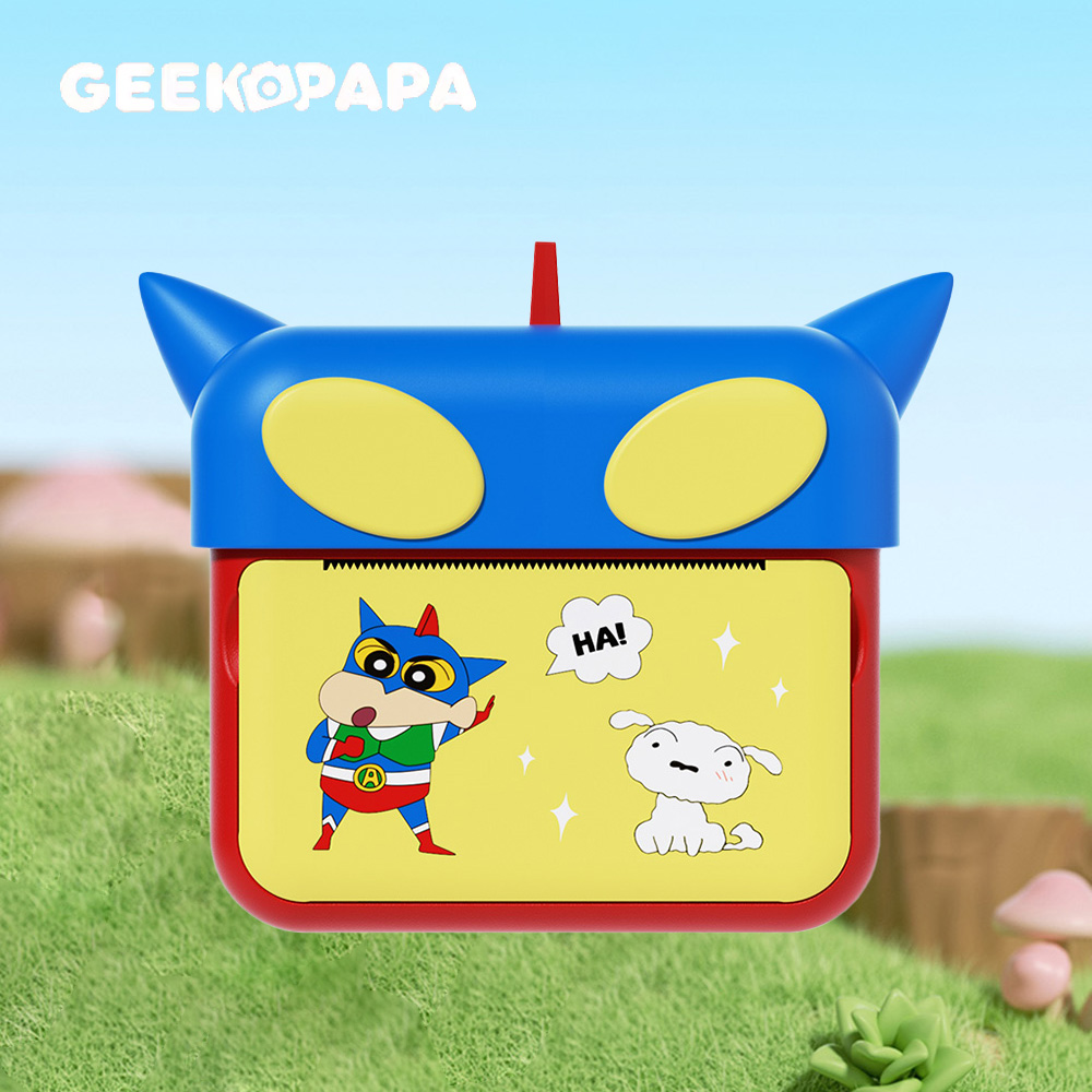 【GEEKPAPA x 蠟筆小新】P1拍立得相機 款式可選-動感超人小新