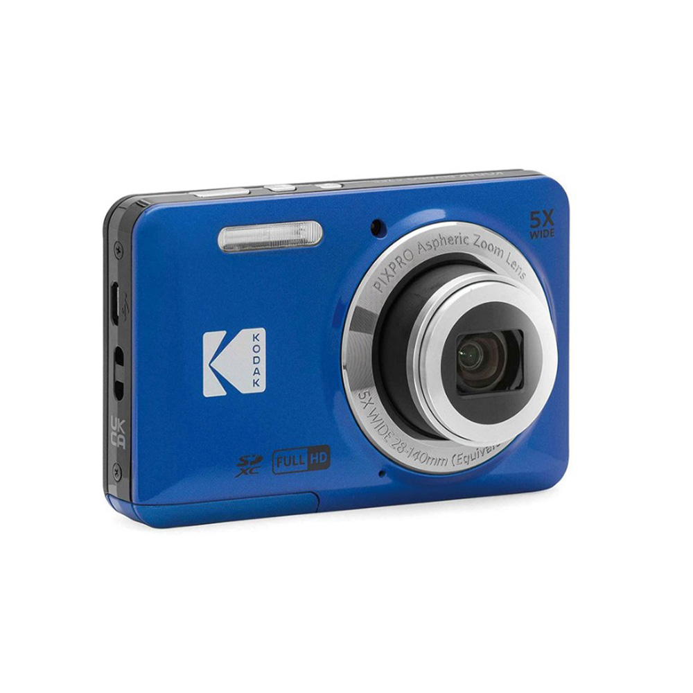 【Kodak 柯達】FZ55 5倍光學變焦 PIXPRO數位相機-藍色