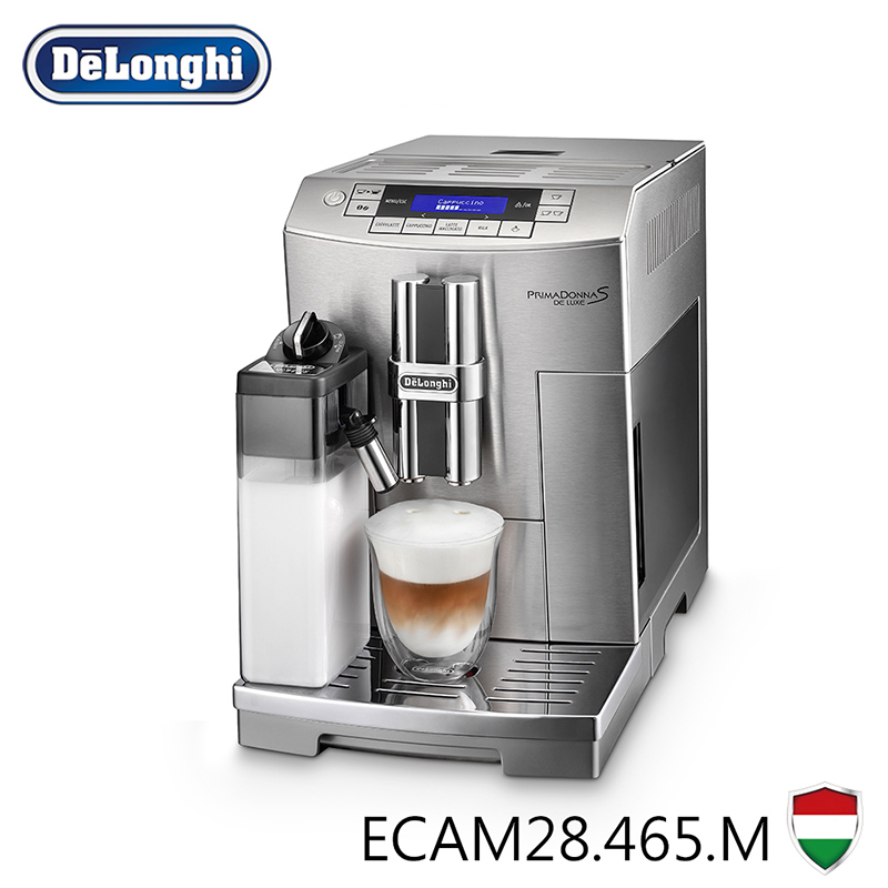 【DeLonghi迪朗奇】義大利 臻品型全自動咖啡機 ECAM 28.465.M