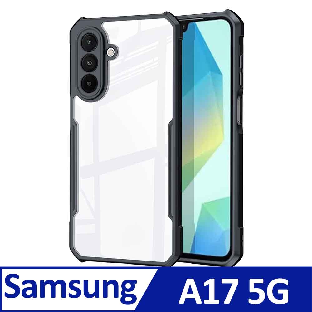 XUNDD 甲蟲系列 SAMSUNG Galaxy A17 5G 防摔保護軟殼 炫酷黑