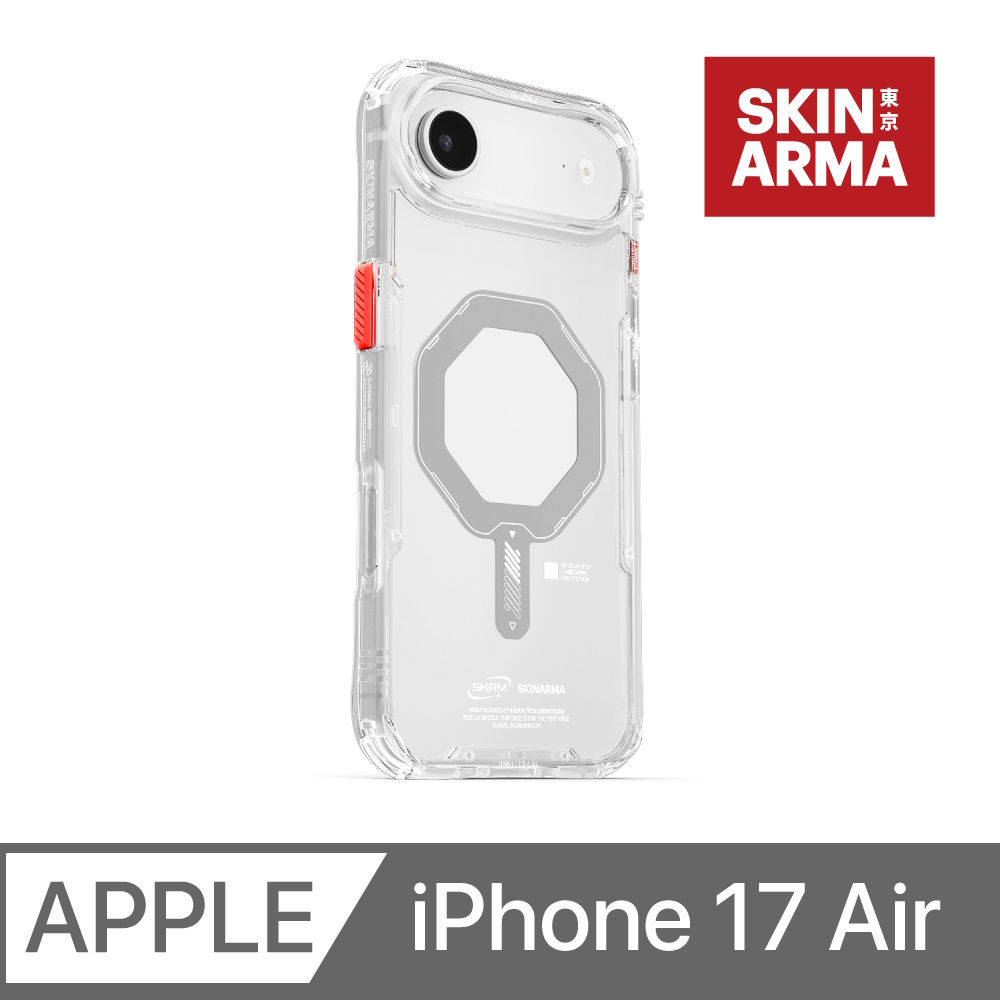 SKINARMA Saido iPhone Air 磁吸防摔手機殼 透明