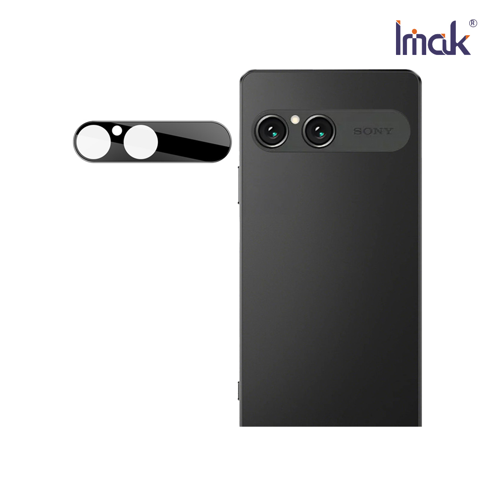 Imak 艾美克 SONY Xperia 10 VII 鏡頭玻璃貼(一體式)(曜黑版)