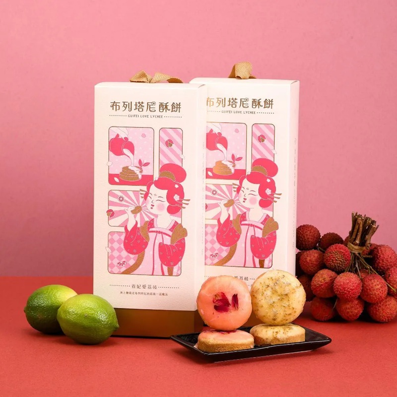 【DOZO嚴選】胖肉鋪-綜合布列塔尼酥餅 5入禮盒 40g/入 (手提盒設計)