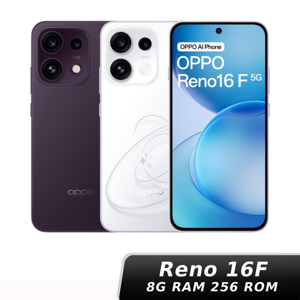 OPPO Reno16 F 8G/256G【贈sakuyo比菲德氏菌+半乳寡醣增量版】