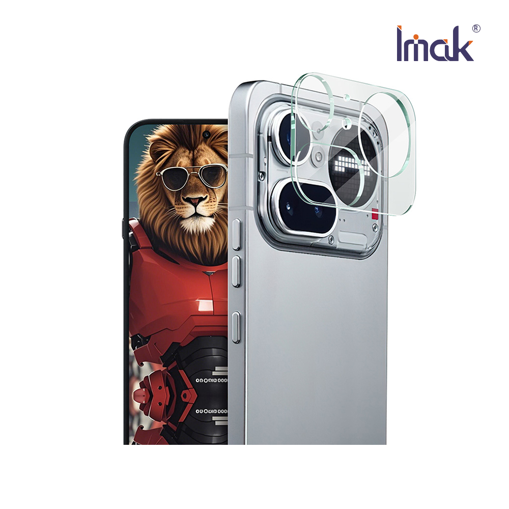 Imak 艾美克 Nothing Phone (4a) Pro 鏡頭玻璃貼(一體式)