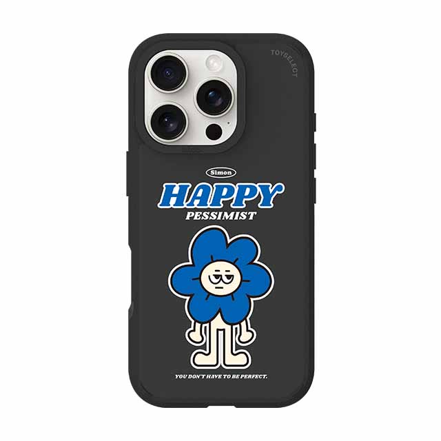 iPhone 17 Pro SIMON快樂悲觀者峽谷強悍MagSafe iPhone手機殼 厭世藍花