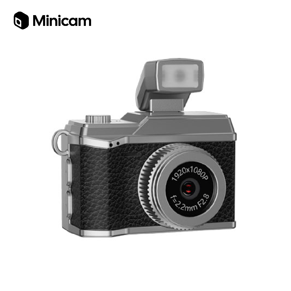 【Minicam 迷你拍】G18 經典懷舊款 S151 迷你相機-黑色
