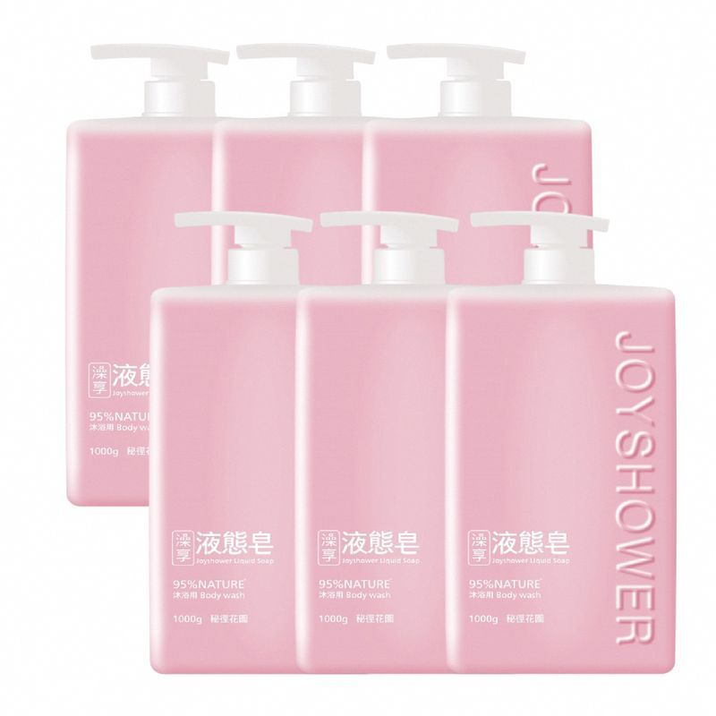 【澡享】液態皂(秘徑花園)1000g*6入