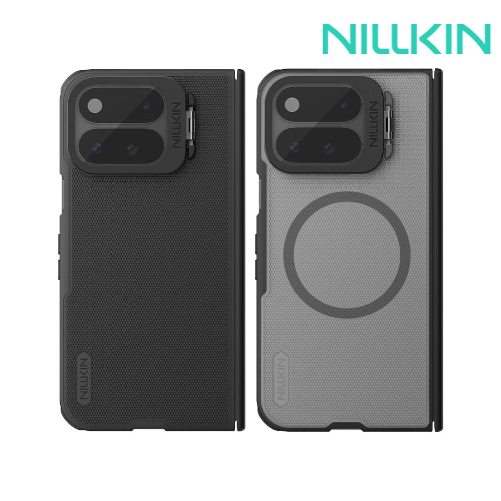 NILLKIN Google Pixel 11 Pro Fold 磨砂護盾 Pro 磁吸保護殼(透黑)