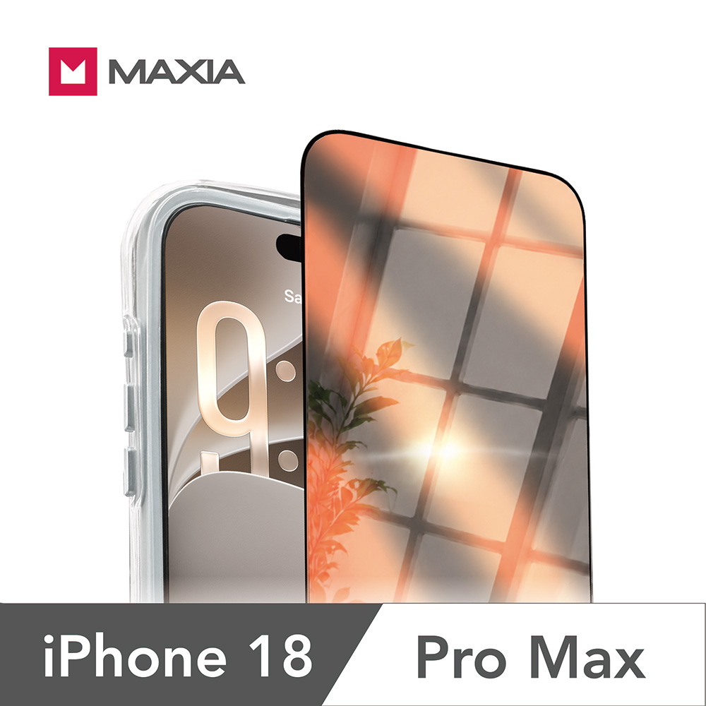 【MAXIA】iPhone 18 Pro Max 180°鏡面防窺保護膜6.9吋