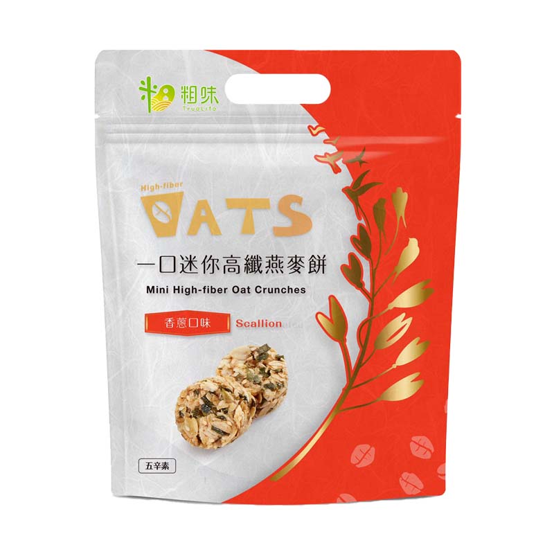 粗味|香蔥高纖燕麥餅(五辛素)