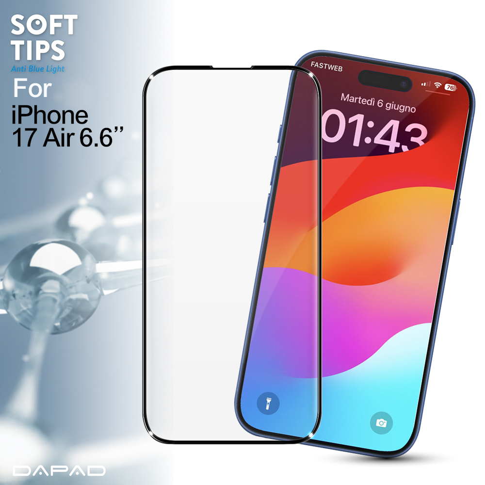 DAPAD iPhone 17 Air 6.5 舒護貼藍光阻隔保護貼