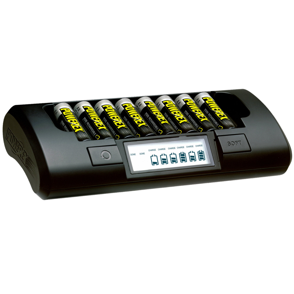 POWEREX 智慧型快速/八通道充電器 (2A)MH-C801D