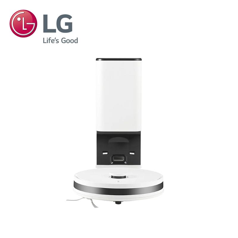 吸塵器/未拆箱損 LG R5ULTIMATE1 智慧聯網自動除塵變頻濕拖清潔機器人 雲朵白