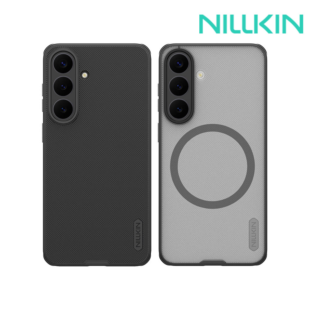 NILLKIN SAMSUNG 三星 Galaxy S26 FE 5G 磨砂護盾 Pro 磁吸保護殼(透黑)