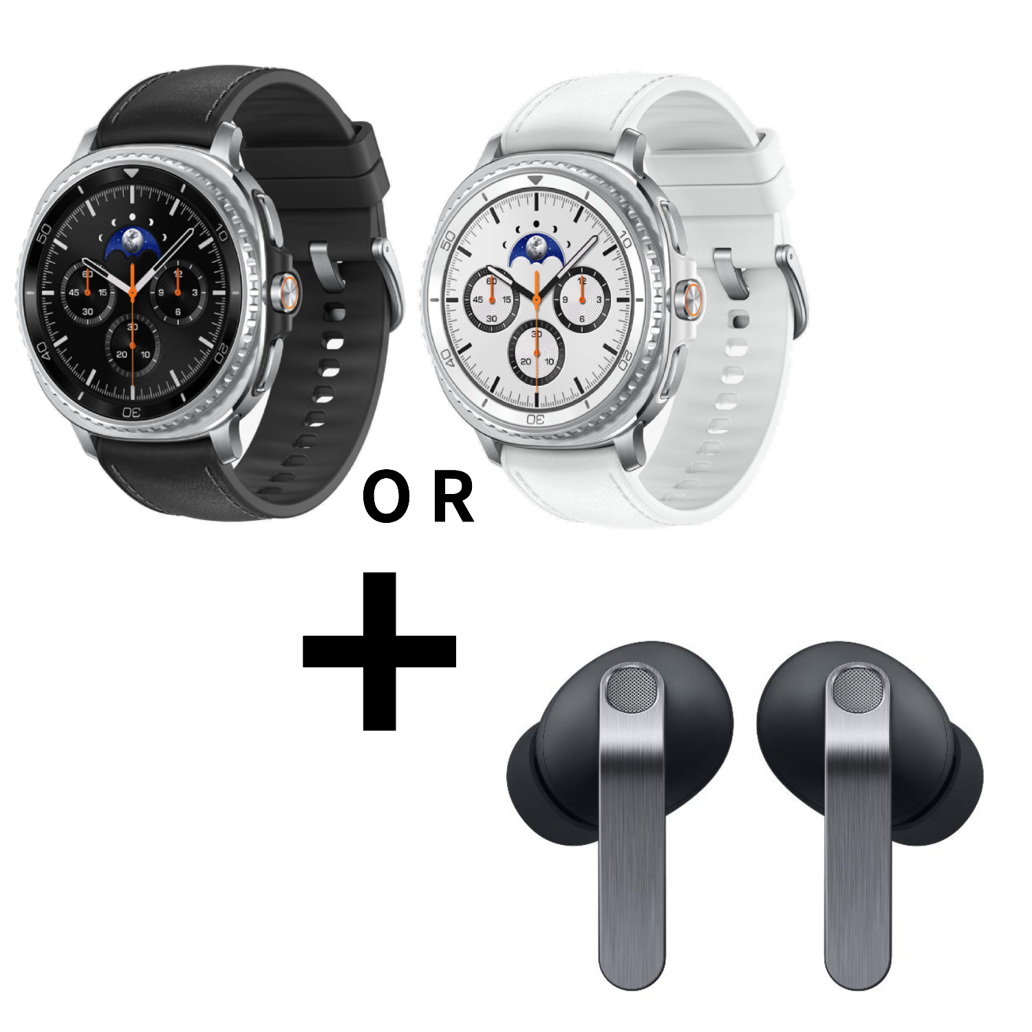 【1+1賣場】Galaxy Watch8 Classic BT 46mm+Buds4 Pro 黑