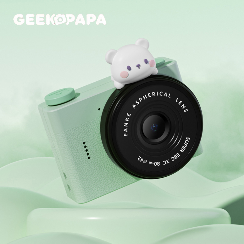 【GEEKPAPA 極客爸爸】A5mini兒童迷你數位相機-綠色