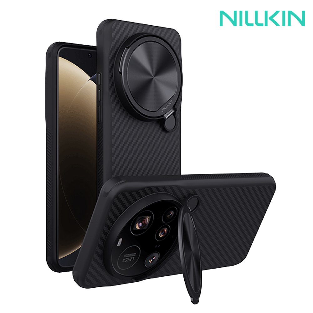 NILLKIN Xiaomi 小米 15 Ultra 5G 纖極碳纖維紋磁吸殼(覆蓋版)