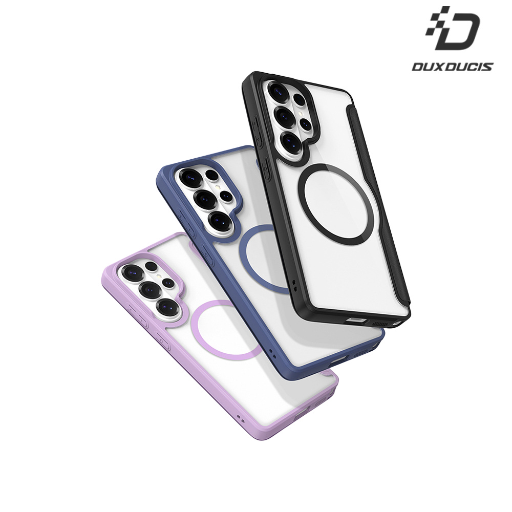 DUX DUCIS SAMSUNG 三星 Galaxy S26 Ultra SKIN X Pro 皮套(粉紫)