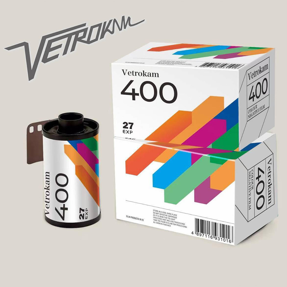 【Vetrokam 歐洲沃克】彩色底片 膠卷底片 iso400 27EXP (五入組)