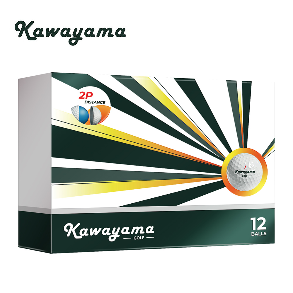 Kawayama GOLF 川山高爾夫球 (桿桿好系列) 2層球 (1打12顆)