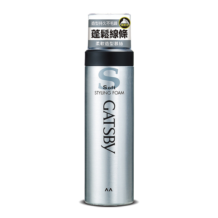 GATSBY 柔軟造型護髮慕絲x4入(185g/入)