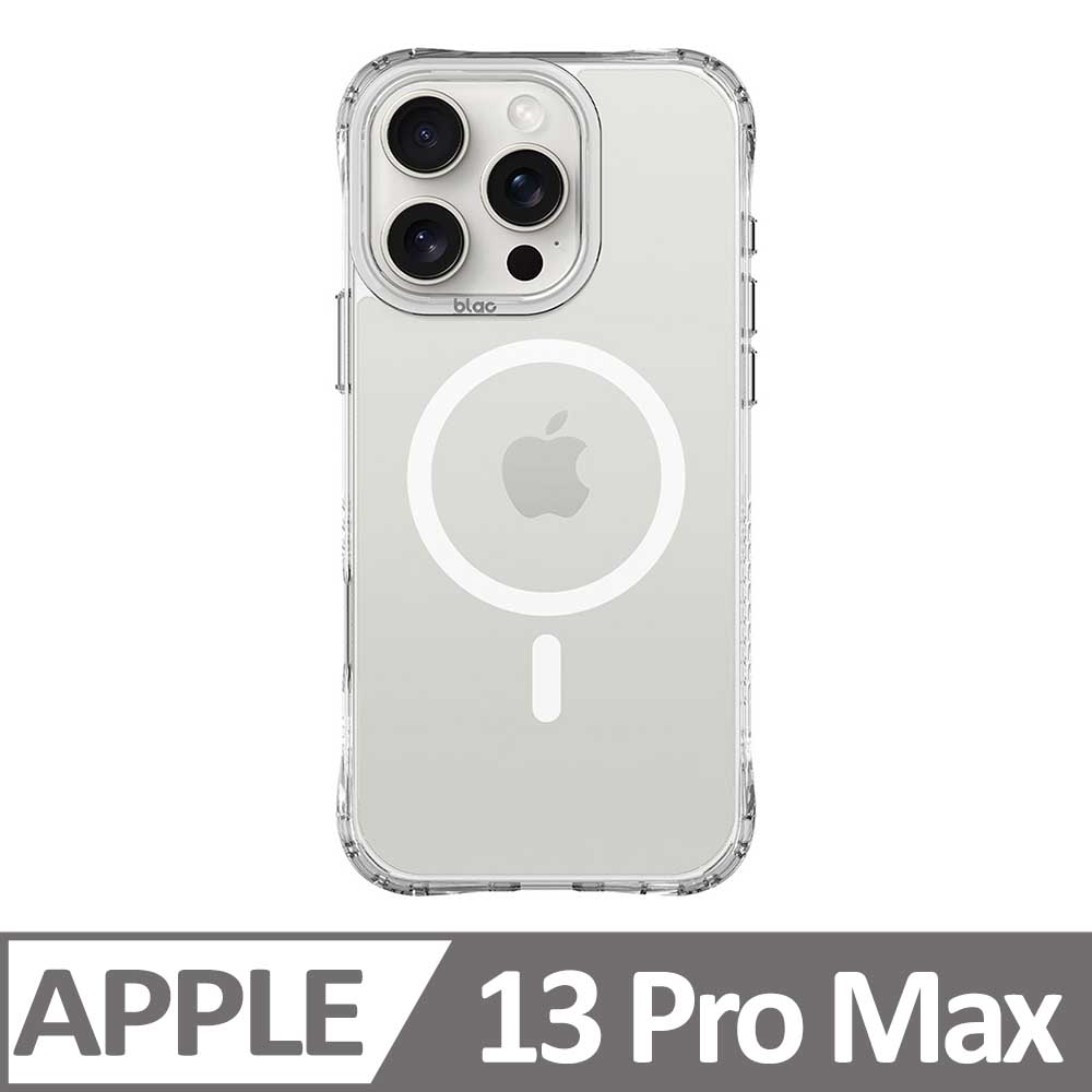 iPhone 13 Pro Max 6.7吋 BLAC Glacier冰川抗黃防摔MagSafe iPhone手機殼