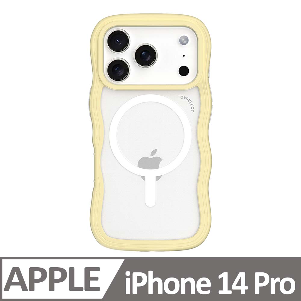 iPhone 14 Pro 6.1吋 BLAC雲朵波波MagSafe iPhone手機殼 晨光黃