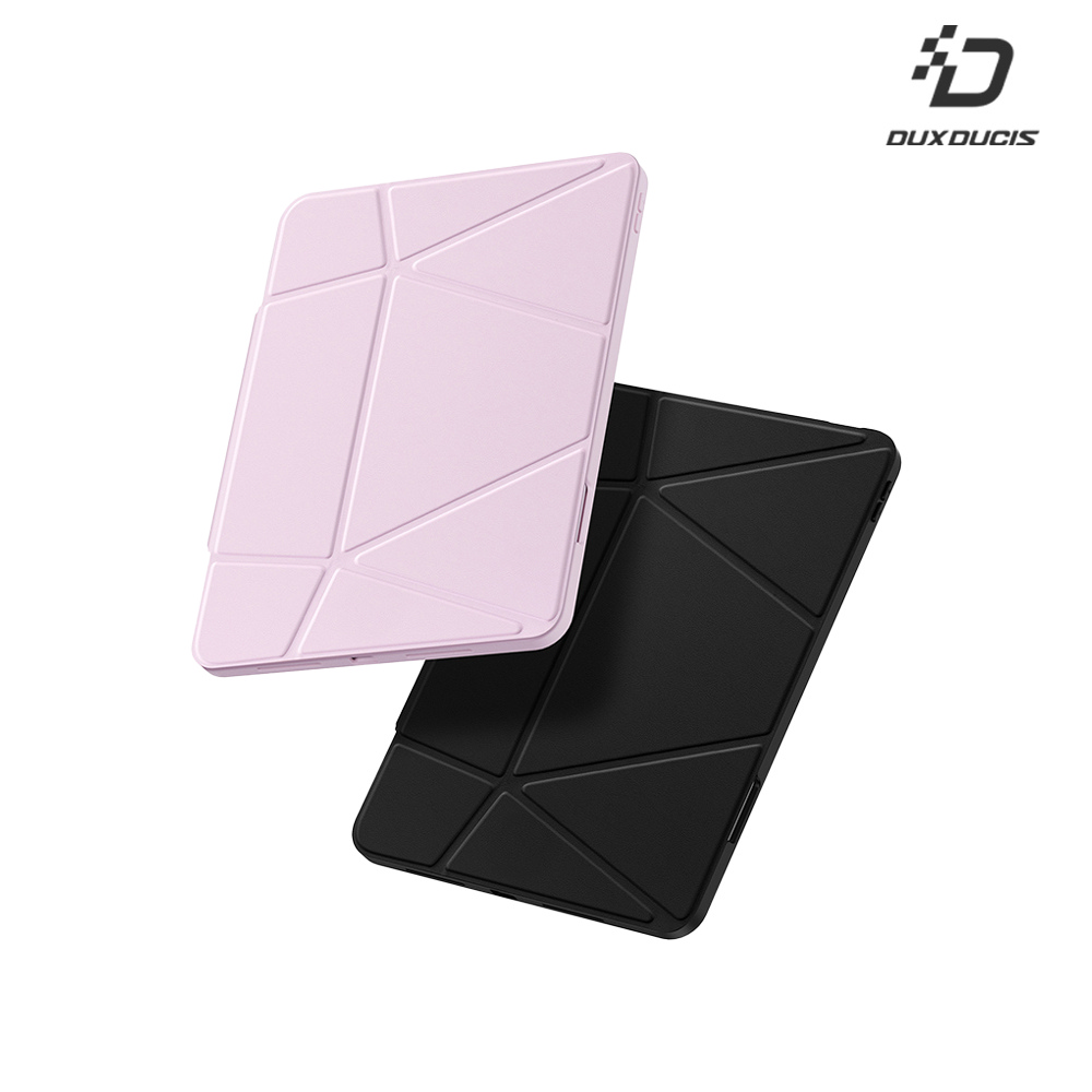 DUX DUCIS Apple 蘋果 iPad Pro 13 (2024/M4) VERS 筆槽防摔皮套(粉色)