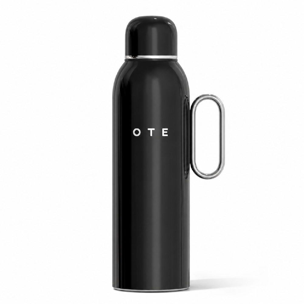 OTE歐堤 LQ Raincolor V1 1500ML 316不銹鋼保溫壺保溫瓶-幻影黑