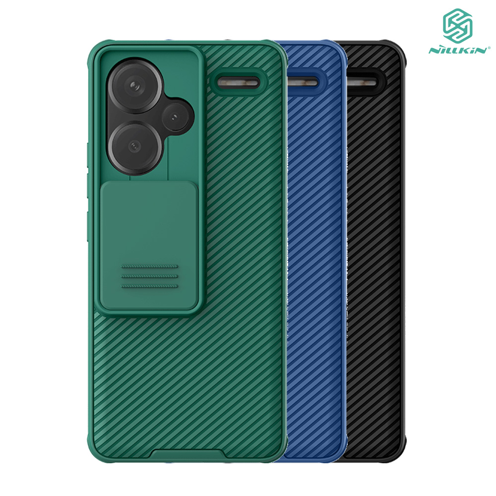 NILLKIN Redmi 紅米 Note 13 Pro+ 5G 黑鏡 Pro 保護殼(藍色)