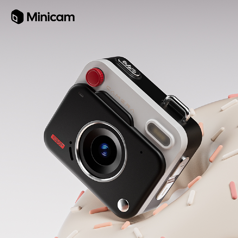 【Minicam 迷你拍】G12 多濾鏡 Y6000 迷你相機-黑色