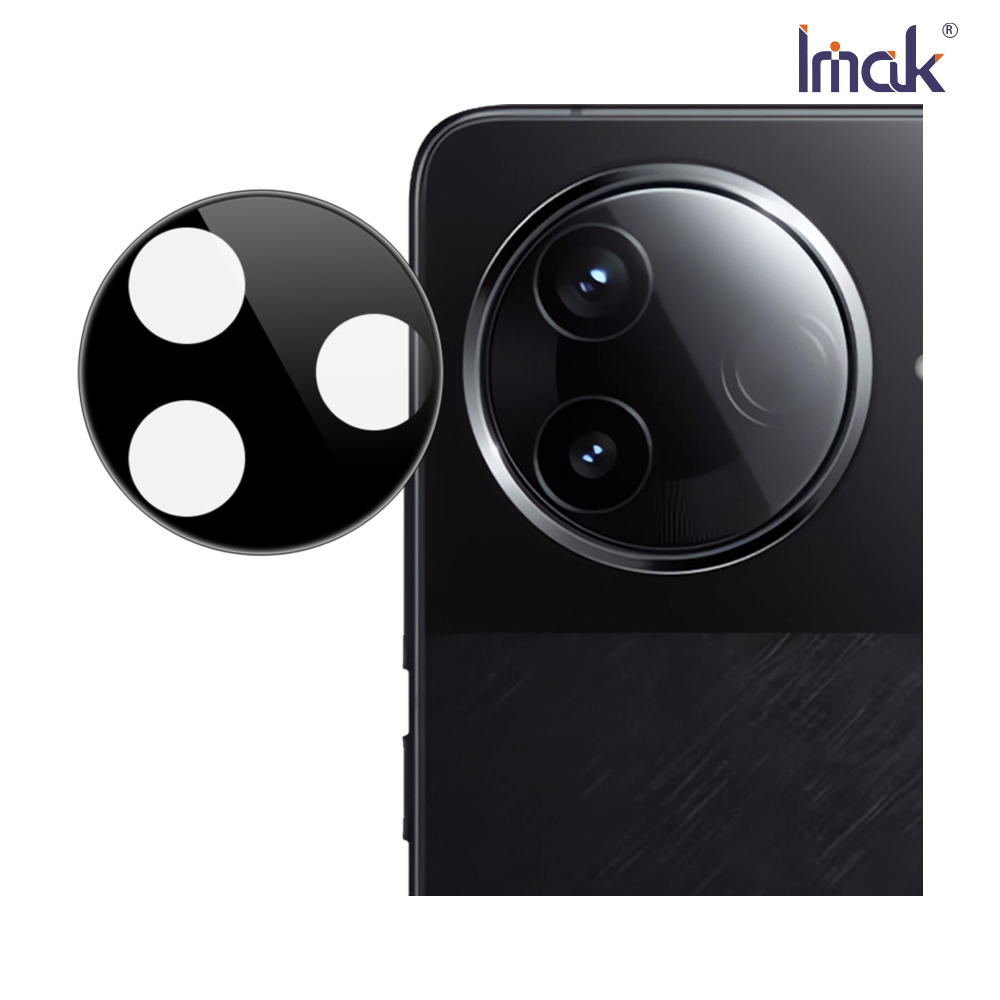 Imak 艾美克 POCO F7 Pro 5G 鏡頭玻璃貼(一體式)(曜黑版)