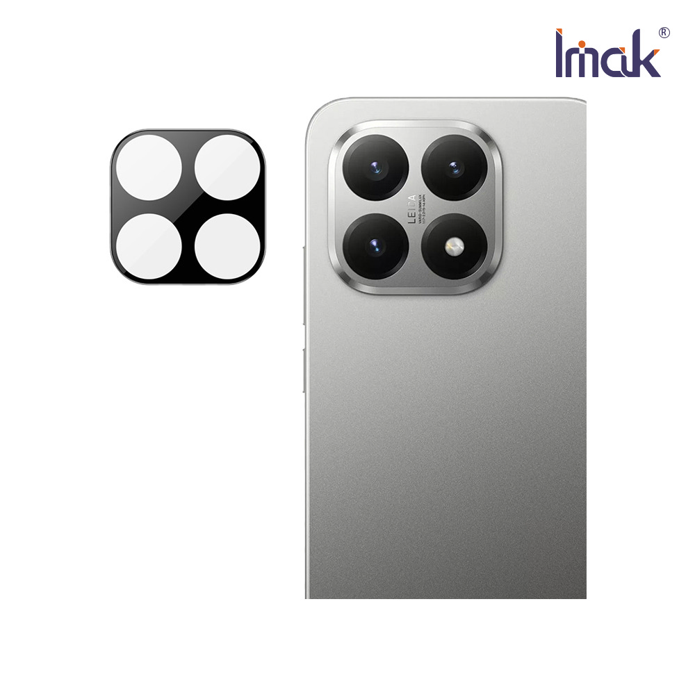 Imak 艾美克 Xiaomi 小米 15T 鏡頭玻璃貼(一體式)(曜黑版)