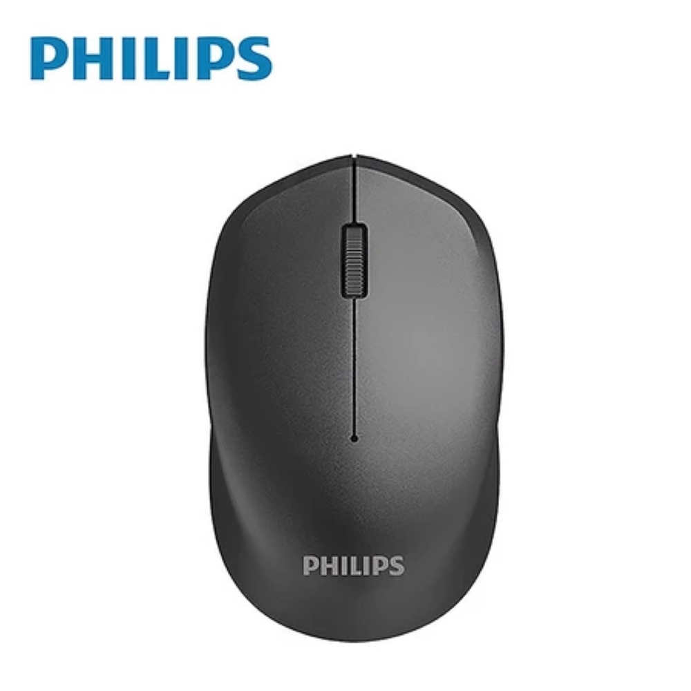 PHILIPS飛利浦 2.4G無線滑鼠-黑 SPK7344